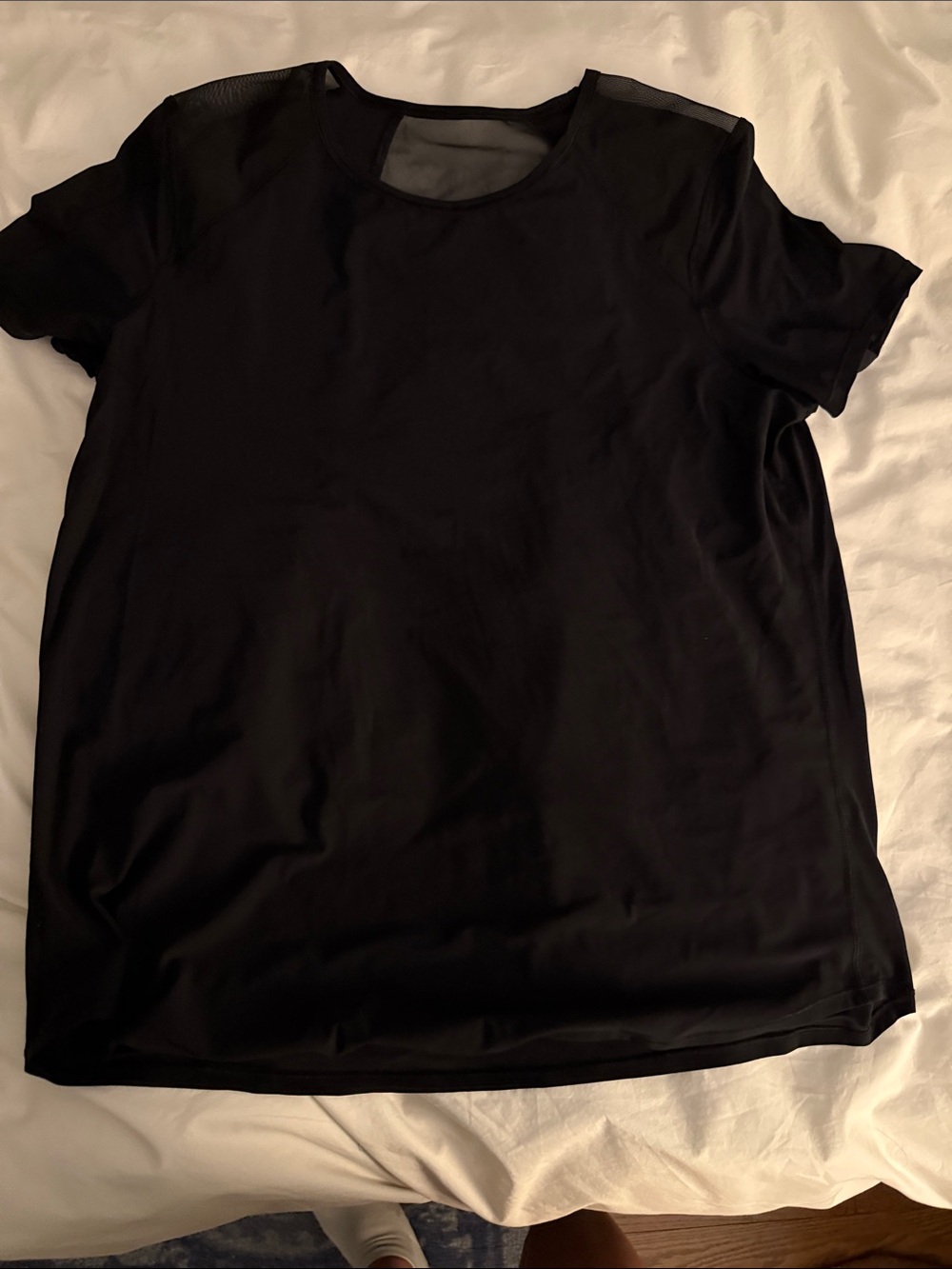 lululemon athletica Black Short Sleeve Performance Tee